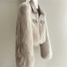 2025 New Autumn Winter Fur Coat Women's Short Lapel Imitation fox fur Long sleeved Korean version Fashion Zipper Thicken Top