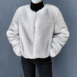Street Fashion Luxury Faux Fur Coat Women Winter 2023 Hot Cool Girls Fluffy Short Fur Fox Jacket