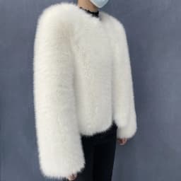 Street Fashion Luxury Faux Fur Coat Women Winter 2023 Hot Cool Girls Fluffy Short Fur Fox Jacket