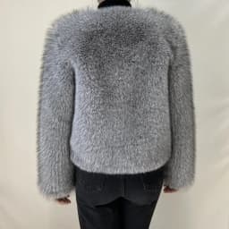 Street Fashion Luxury Faux Fur Coat Women Winter 2023 Hot Cool Girls Fluffy Short Fur Fox Jacket