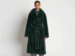 2026 Faux Fur Maxi Jacket Women Thick Belt Autumn Winter Coat Long Warm Luxury Belt Fur Black Parkas Bontjas Furry Outerwear