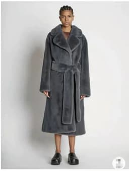 2026 Faux Fur Maxi Jacket Women Thick Belt Autumn Winter Coat Long Warm Luxury Belt Fur Black Parkas Bontjas Furry Outerwear