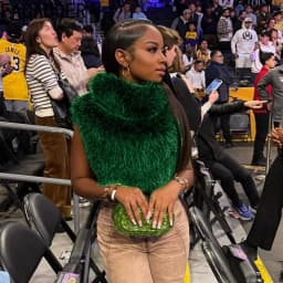 FAGADOER Winter New Fashion Fur Patchwork Bodycon Jacket Woman Green High Neck Sleeveless Crop Top Female Streetwear Clothing