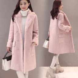 Winter Fashion New High Quality Rabbit Fur Coat Velvet Fur Coat Long Fur Coat Female Loose Thick Warm Mink Fur Teddy Coat