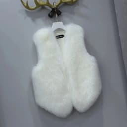 Women Fur Waistcoat Autumn Winter New Imitation Rabbit Hair With Sleeveless Shoulders Outside Horse Folder Inner Wear Vest Women