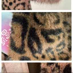 2025 New Women Autumn Winter Leopard Print Temperament Fur Coat Medium-Long High End Fur Collar With Belt Fur Jacket Overcoat