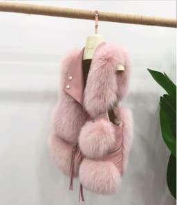 Fur Coat Women's Vest Short Clothing Autumn Winter Patchwork Slim Fashion Versatile