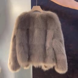 Imitation Fox Fur Grass Coat Short 2025 Autumn/Winter New Women's Korean Version Loose Thicken Fur Small Fragrant Style Top