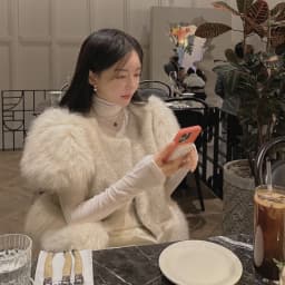 South korea Dongdaemun Autumn and Winter New Retro Sweet Fur Fur Vest Patchwork Heavy Industry Imitation Fox Fur Outerwear Women