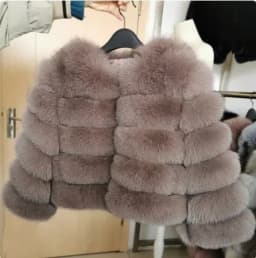 Women Autumn Winter Faux Fur Fox Coats Short Coat Jackets Elegant Jacket Furry Outerwear Party White Thick Warm Y2k Coats