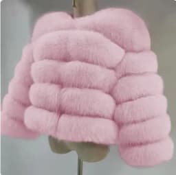 Women Autumn Winter Faux Fur Fox Coats Short Coat Jackets Elegant Jacket Furry Outerwear Party White Thick Warm Y2k Coats