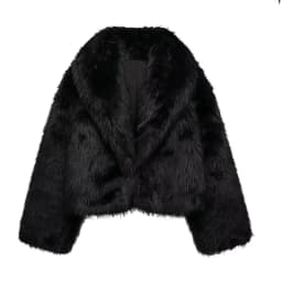 Winter Eco-Friendly Faux Mink Fur Thickened Short Coat Women's Fur Top Artificial Pelt Jacket Warm Cosy Trendy Outerwear
