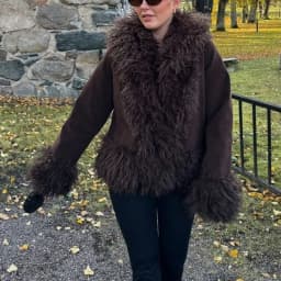2025 New Winter Versatile Slimming Artificial Fur Collar Warm and Luxurious Solid Color Jacket for Women