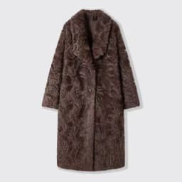 2025 New Fur Coat Lamb Fur Fur Integrated Winter Clothing Loose Warm Small Lake Sheep Knee Long Coat