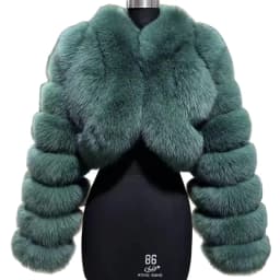 Warm Faux Fur Coats Women Short Overcoats Loose O Neck Long Sleeves Covered Button Straight Work Y2k Casual 2026 Autumn Winter