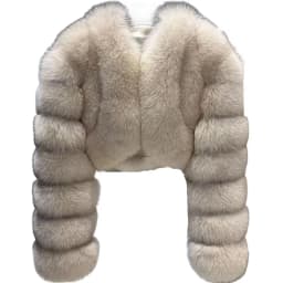 Warm Faux Fur Coats Women Short Overcoats Loose O Neck Long Sleeves Covered Button Straight Work Y2k Casual 2026 Autumn Winter