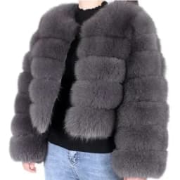 Autumn Winter Faux Fur Fox Coats Women Short Yellow Coat Jackets Elegant Jacket Punk Outerwear Party White Thick Warm Y2k Coats