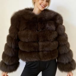 Autumn Winter Faux Fur Fox Coats Women Short Yellow Coat Jackets Elegant Jacket Punk Outerwear Party White Thick Warm Y2k Coats