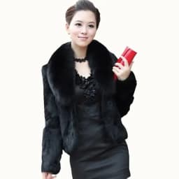 Korean Women Long Sleeved Fur Jacket 2025 Ladies High End Faux Fur Short Coat Winter Female Fashion Large Size 5XL Plush Outwear