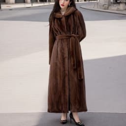 Women Thick Maxi Jacket Y2k Autumn Winter Belt Faux Fur Maxi Coat Long Warm Luxury Belt Fur Black Parkas Bontjas Furry Outerwear