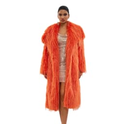 Faux Fur Women Long Coats Jackets Turn Down Collar Coat Thick Warm Y2k Streetwear Jacket Work Outerwear Autumn Winter 2025