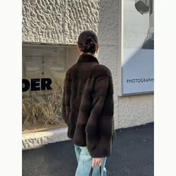 Faux Mink Fur Coats for Women,O-Neck Jackets,Covered Butto Overcoat,Female Clothes,Thicken Warm,Luxury,New,Winter,2026
