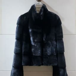 Faux Mink Fur Coats for Women,O-Neck Jackets,Covered Butto Overcoat,Female Clothes,Thicken Warm,Luxury,New,Winter,2026