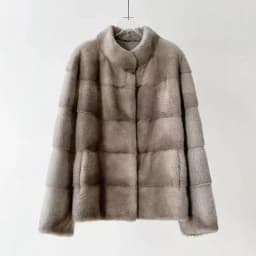 Faux Mink Fur Coats for Women,O-Neck Jackets,Covered Butto Overcoat,Female Clothes,Thicken Warm,Luxury,New,Winter,2026