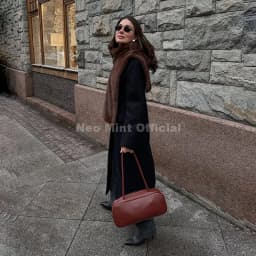 Neo Mint Eco Mink Fur Tank Top Sleeveless Jacket Coat Women 2025 Brand Fashion Faux Fur Sable Vest Crop Autumn Winter Turtleneck