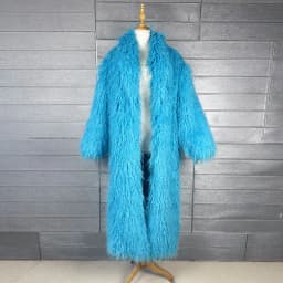Women Imitation Sheep Faux Fur Long Coat Cardigan Thermal Loose Slim Fit Plush Coats Female Jacket Autumn Winter Furry Outerwear