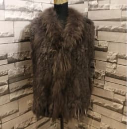 New Real ladies Genuine Knitted Rabbit Fur Vest With Raccoon Fur Trimming Waistcoat Winter Fur Jacket harppihop fur