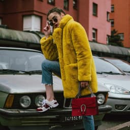 Women Winter Warm Fur Coat Fashion Turn Down Collar Flurry Fur Long Jacket New In Casual Outerwear Solid Color Lady Fur Jacket