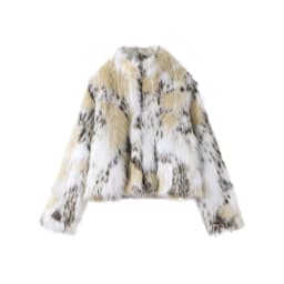 2026 Winter Animal Print Fluffy Faux Fur Coats For Women Chic Thick Warmth Stand Collar Jacket Street Lady Long Sleeve Outerwear