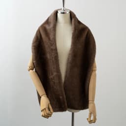 Women Fashion Faux Fur Scarf, Faux Mink Muffler