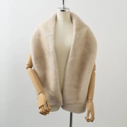 Women Fashion Faux Fur Scarf, Faux Mink Muffler