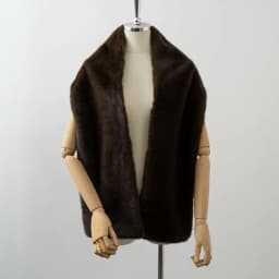 Women Fashion Faux Fur Scarf, Faux Mink Muffler