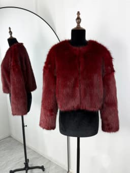 Tossy Fashion Fur Feather Outwear Hoodie jacket Loose Warm Winter 2025 Sexy Fluffy Streetwear Overcoat Women's Fur Feather New