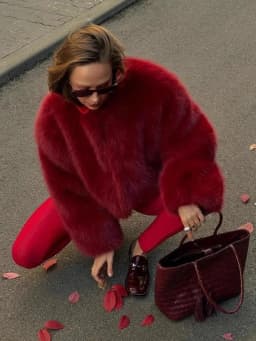 Tossy Fashion Fur Feather Outwear Hoodie jacket Loose Warm Winter 2025 Sexy Fluffy Streetwear Overcoat Women's Fur Feather New