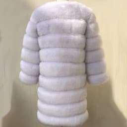 HJQJLJLS 2021Winter New Women Long Faux Fur Coat Fluffy Jacket White Black Fake Fur Coats Overcoat Female Thick Warm Outerwear