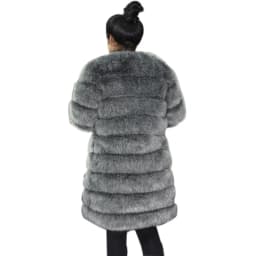 HJQJLJLS 2021Winter New Women Long Faux Fur Coat Fluffy Jacket White Black Fake Fur Coats Overcoat Female Thick Warm Outerwear