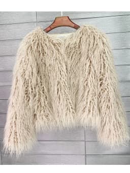 ZADORIN Mongolian fur Furry Faux Fur Coat Woman Fur Coats Autumn Winter Pink White Shaggy Faux Fur Jacket Tops Festival Clothing