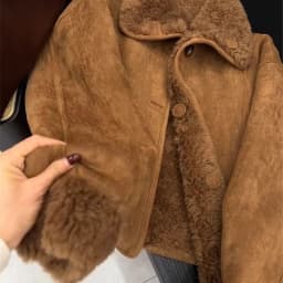 Women Faux Fur Jacket Coffee Colored Small Fragrant Style Lamb Wool Jacket Retro Casual 2025 Winter New Warm Coat Top Female