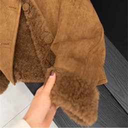 Women Faux Fur Jacket Coffee Colored Small Fragrant Style Lamb Wool Jacket Retro Casual 2025 Winter New Warm Coat Top Female