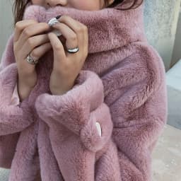 2021 New Winter Women Faux Rabbit Fur Coat Loose Long Fur Coat Large size Hooded OverCoat Thick Warm Female Plush Coats