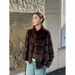 New Imitation Mink Coat For Women Autumn Winter Thicken Warm Stand-up Collar Velvet Fur Jacket Female Korean Loose Fur Outwear