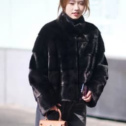 New Imitation Mink Coat For Women Autumn Winter Thicken Warm Stand-up Collar Velvet Fur Jacket Female Korean Loose Fur Outwear
