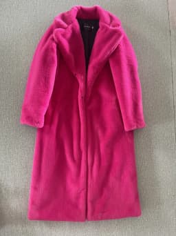 Luxury Faux Rabbit Fur Coats Fluffy Women's Two Tone Furry Long Overcoat Ladies Jacket Plus Size 5XL Thick Warm Loose Plush Coat