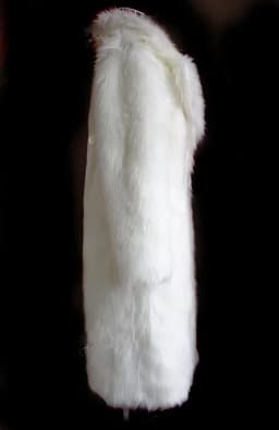 Women Faux Fox Fur Coats Maxi Long Jackets Turn Down Collar Loose Open Stitch Elegant Full Sleeve Long Coat Warm Thick Outerwear