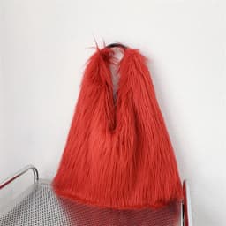 00s Cool Y2k Street Girls Hot Fluffy Furry Shoulder Bag Women Luxury Brand Fashion Faux Fur Hobos Big Tote Bag Harajuku Handbags