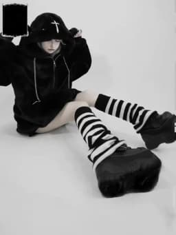 Mauroicardi Winter Cool Oversized Warm Thick Soft Faux Fur Coat Hoodie Women with Bear Ears Punk Style Fluffy Jacket Streetwear